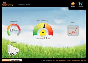 AlertMe Energy Web Interface