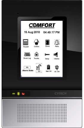 Cytech Comfort KT01 Touchscreen Keypad