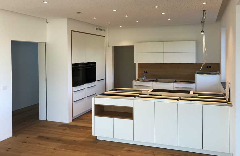 Austrian Self-Build - Loxone Kitchen Lighting