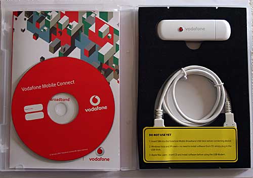 Vodafone USB Stick 3G Broadband Modem