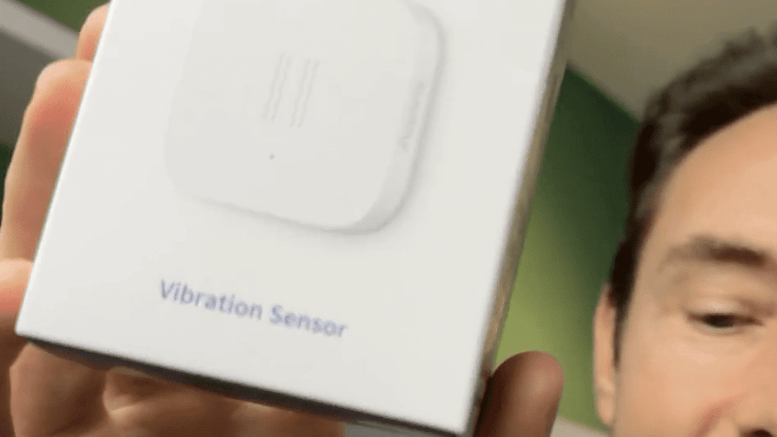 My new Aqara vibration sensor