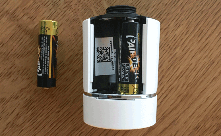 Wiser TRV Battery Installation