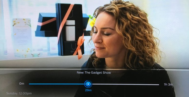 Sky Q Progress Bar