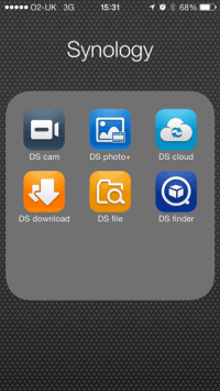 Synology 1813+ iPhone / iOS Apps